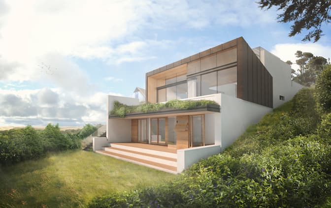 New house, Newton Ferrers, Devon, 2017