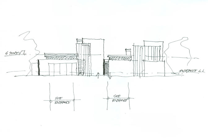 Two new Houses, Down Thomas, Plymouth, Devon, 2004–