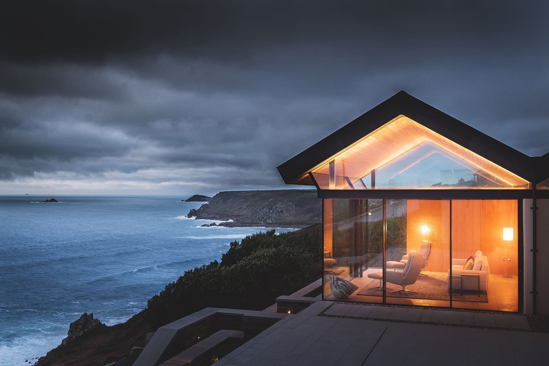 Renovation, alteration and extension to Pengwynver, Sennen, 2013–2016