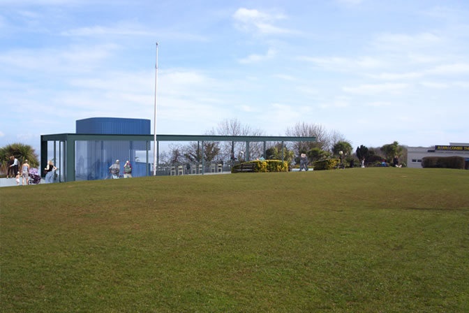 Restaurant, Babbacombe Downs, Torquay 2009– (unbuilt)